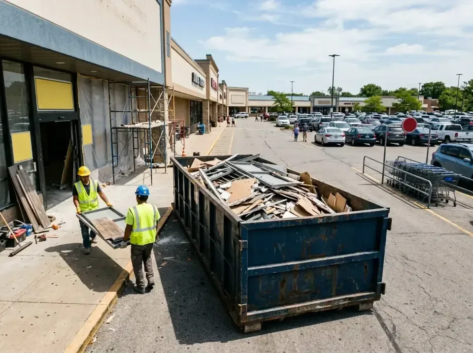 retail-store-renovation-debris-003 — frequently asked questions, Roll-off Dumpster Rentals in Village of Waukesha, WI